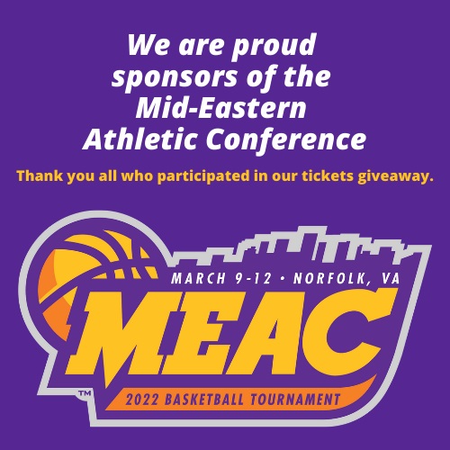 MEAC TOURNAMENT Enter To Win 2 Tickets